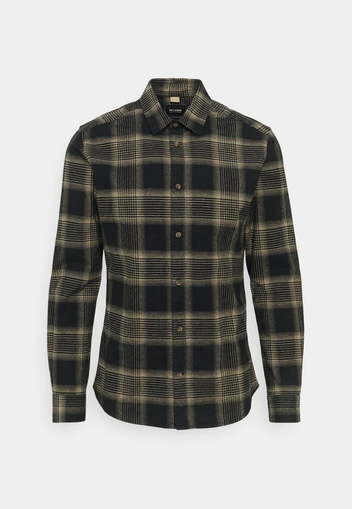 Remise ✨ Only & Sons ONSMAI LIFE STRETCH CHECK SHIRT - Chemise - Black 🎉 4 Remise ✨ Only & Sons ONSMAI LIFE STRETCH CHECK SHIRT - Chemise - Black 🎉 – Image 4