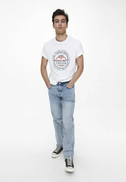 Meilleure affaire 😍 Only & Sons ONSEDGE LOOSE - Jean Droit - Blue Denim 🎁