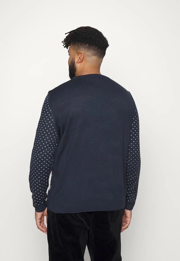 Meilleur prix 🎉 Only & Sons ONSXMAS CREW - Pullover - Dark Navy ⭐ 3 Meilleur prix 🎉 Only & Sons ONSXMAS CREW - Pullover - Dark Navy ⭐ – Image 3