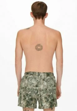 Meilleure affaire 😍 Only & Sons GEMUSTERTE - Short De Bain - Canteen 🎁 -Boutique Only & Sons 044a63568f2b4851a4e3ad98f0408128