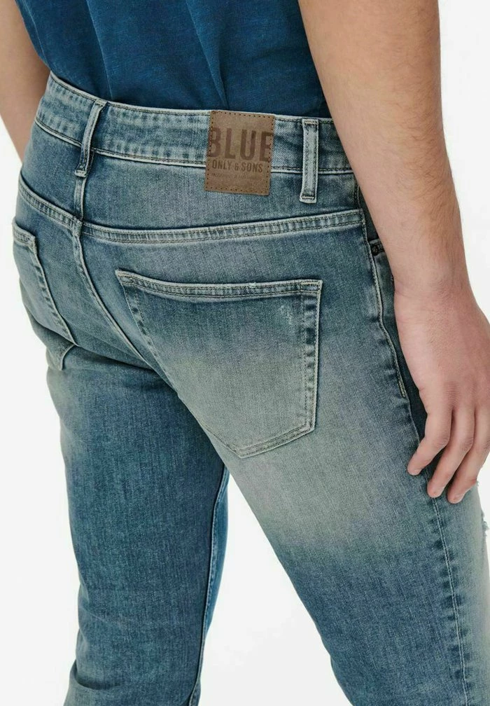 Budget 🤩 Only & Sons ONSLOOM - Jean Slim - Blue Denim 👏 5 Budget 🤩 Only & Sons ONSLOOM - Jean Slim - Blue Denim 👏 – Image 5