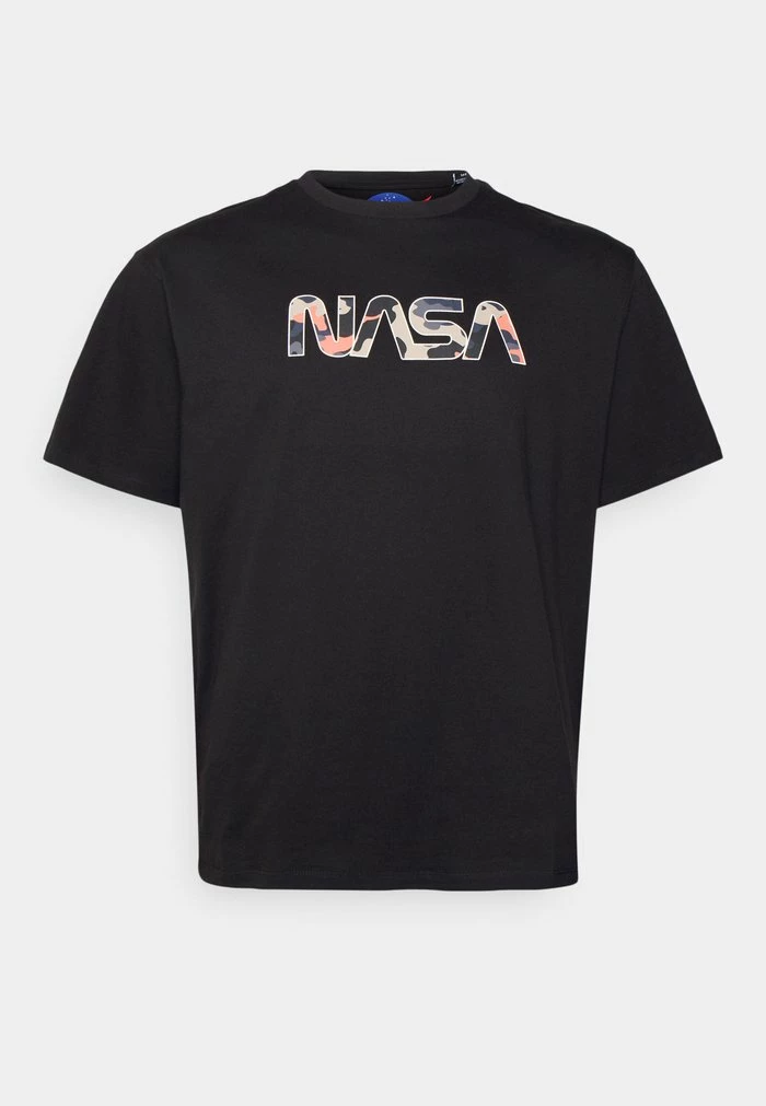 Top 10 🌟 Only & Sons ONSNASA TEE - T-shirt Imprimé - Black 👍 1 Top 10 🌟 Only & Sons ONSNASA TEE - T-shirt Imprimé - Black 👍
