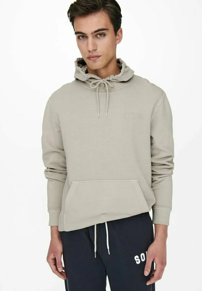 Meilleure affaire 🌟 Only & Sons Sweat à Capuche - Silver Lining 🔥 5 Meilleure affaire 🌟 Only & Sons Sweat à Capuche - Silver Lining 🔥 – Image 5