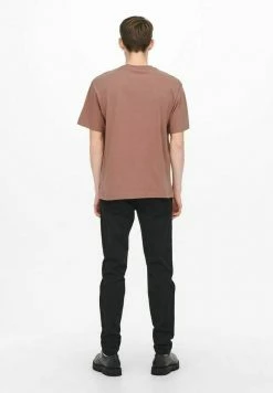 Meilleure affaire 👏 Only & Sons T-shirt Imprimé - Burlwood ⌛ -Boutique Only & Sons 08f46eb071a7415f9328b62dba6a9c60