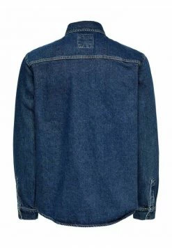 Remise 🎉 Only & Sons Chemise - Blue Denim ⌛ -Boutique Only & Sons 092041246720438693779ccff7eb211e