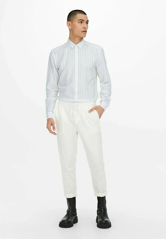 Meilleur prix 👏 Only & Sons Chemise - White 👏 2 Meilleur prix 👏 Only & Sons Chemise - White 👏 – Image 2