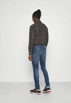 Meilleure affaire ❤️ Only & Sons ONSDRAPER CARROT DAMAGE - Jean Slim - Blue Denim 💯 -Boutique Only & Sons 09d15d7c83504bafb6df55f8d327d763