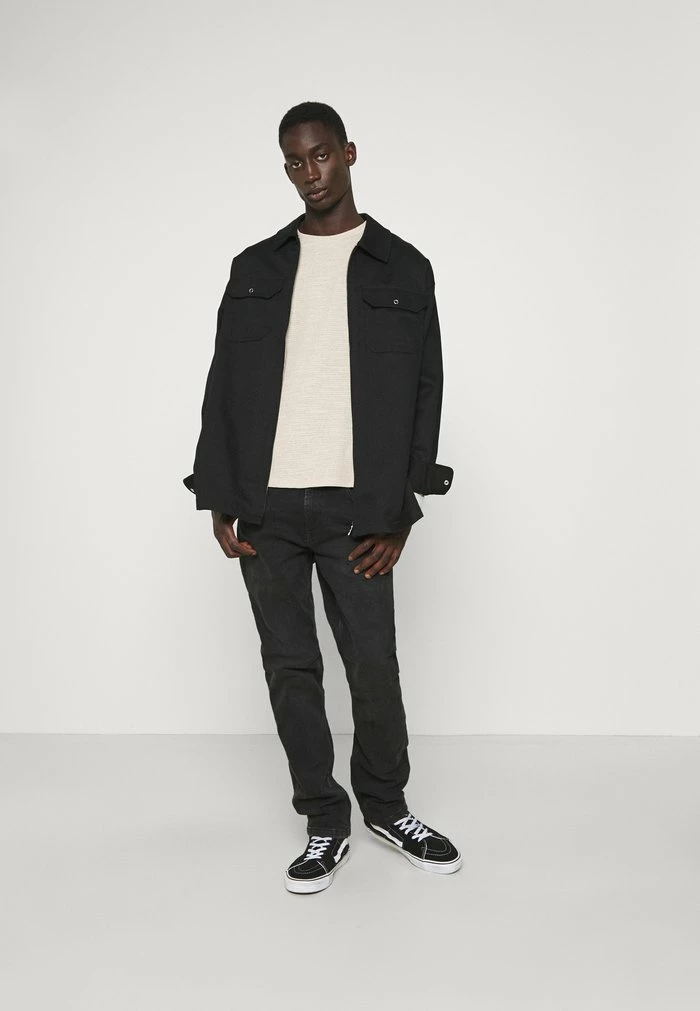 Vente flash 👏 Only & Sons ONSWEFT LIFE - Jean Droit - Black Denim 🌟 2 Vente flash 👏 Only & Sons ONSWEFT LIFE - Jean Droit - Black Denim 🌟 – Image 2