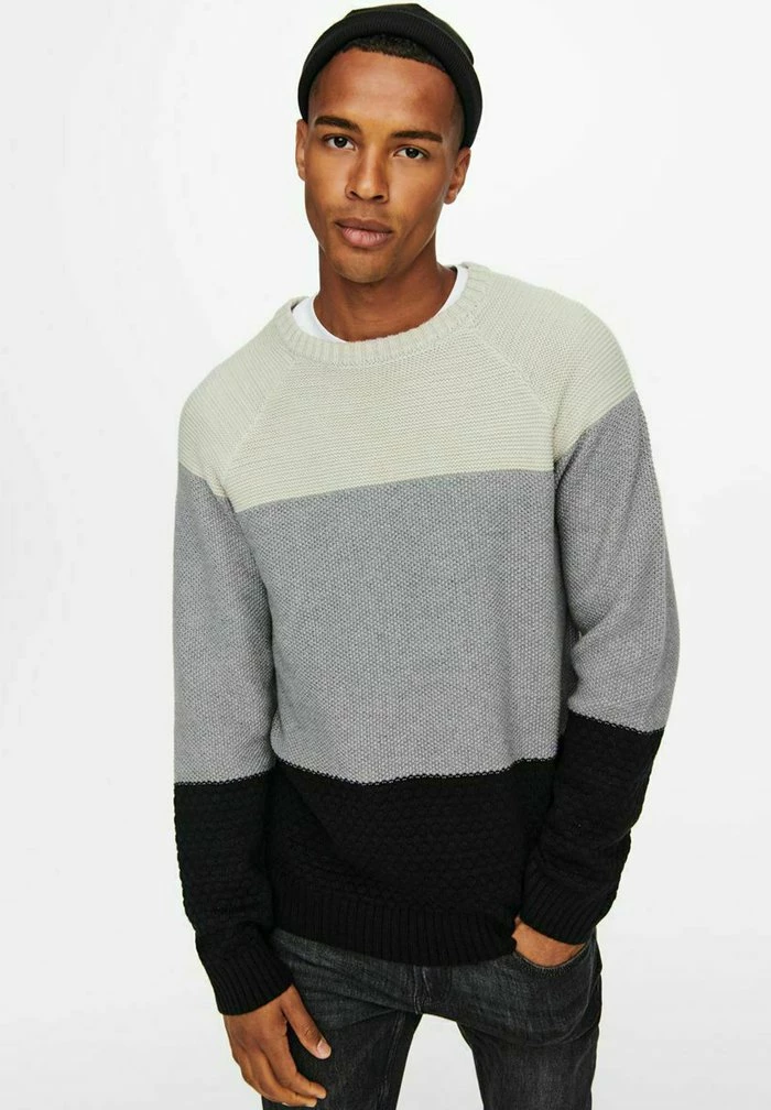 Meilleure affaire 🔔 Only & Sons Pullover - Moonstruck ✔️ 5 Meilleure affaire 🔔 Only & Sons Pullover - Moonstruck ✔️ – Image 5