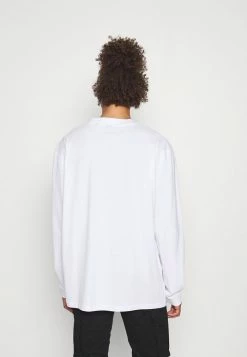 Meilleur prix 🎁 Only & Sons ONSVILMOS LIFE MOCK NECK TEE - T-shirt à Manches Longues - White 🤩 -Boutique Only & Sons 0deba92fb85844cba701b39a94bec437