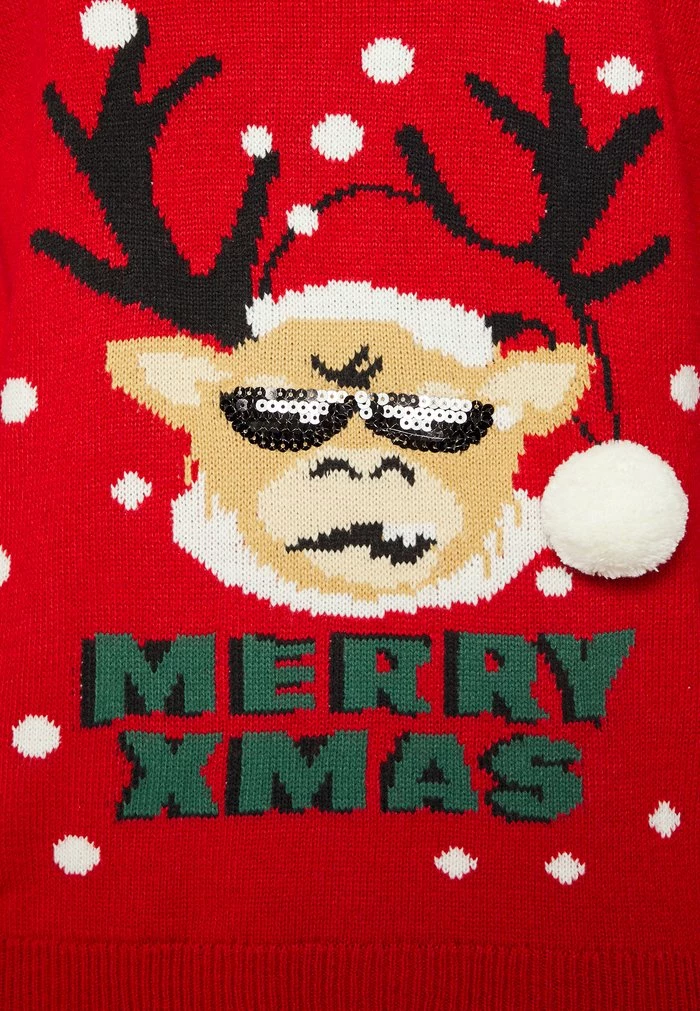 Tout neuf 💯 Only & Sons ONSX-MAS SWEET SANTER - Pullover - Pompeian Red 🎁 5 Tout neuf 💯 Only & Sons ONSX-MAS SWEET SANTER - Pullover - Pompeian Red 🎁 – Image 5