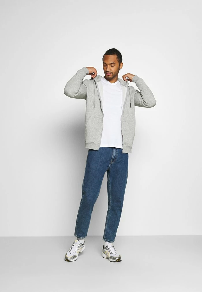 Meilleure vente ❤️ Only & Sons ONSCERES LIFE ZIP HOODIE - Sweat à Capuche Zippé - Light Grey ✔️ 2 Meilleure vente ❤️ Only & Sons ONSCERES LIFE ZIP HOODIE - Sweat à Capuche Zippé - Light Grey ✔️ – Image 2