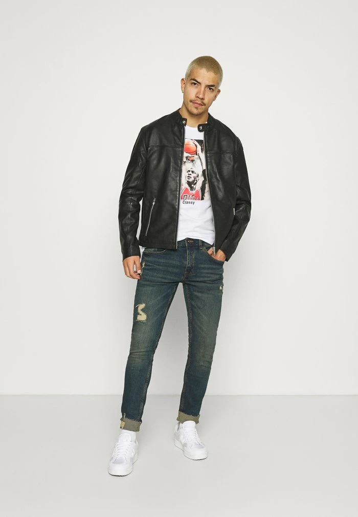 Meilleur prix 💯 Only & Sons ONSDEAN JACKET - Veste En Cuir - Black 🌟 2 Meilleur prix 💯 Only & Sons ONSDEAN JACKET - Veste En Cuir - Black 🌟 – Image 2