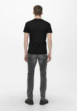 Le moins cher 👍 Only & Sons ONSBASIC SLIM O-NECK 2PACK - T-shirt Basique - Black 😀 8 Le moins cher 👍 Only & Sons ONSBASIC SLIM O-NECK 2PACK - T-shirt Basique - Black 😀 -Boutique Only & Sons 13b1c0794964408aad8880fba884ba0f