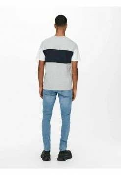 Meilleure vente 👏 Only & Sons T-shirt Imprimé - Light Grey Melange 💯 9 Meilleure vente 👏 Only & Sons T-shirt Imprimé - Light Grey Melange 💯 -Boutique Only & Sons 13e2a1d4c67546e392fadfa30a646f28