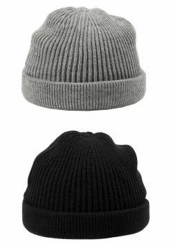 Offres 🤩 Only & Sons ONSSHORT BEANIE 2 PACK - Bonnet - Black/grey Melange 🔥 -Boutique Only & Sons 13f90f58b54b4d5aaeb4b9aaec706c6e