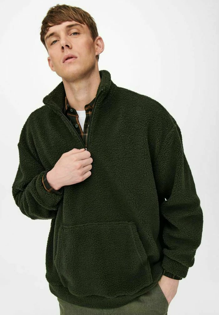 Meilleure affaire 🔔 Only & Sons ONSREMY - Sweat Polaire - Peat ✔️ 5 Meilleure affaire 🔔 Only & Sons ONSREMY - Sweat Polaire - Peat ✔️ – Image 5