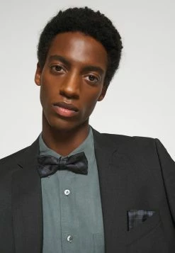 Remise 🔔 Only & Sons ONSTHOMAS PATTERN BOWTIE SET - Mouchoir De Poche - Black 😀