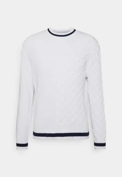 Promo 😍 Only & Sons ONSASHER LIFE CREW - Pullover - Star White 🛒