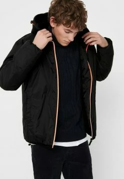 Remise 🔔 Only & Sons Veste D'hiver - Black 😀 -Boutique Only & Sons 157a484320e54344ae5090d779877d4c