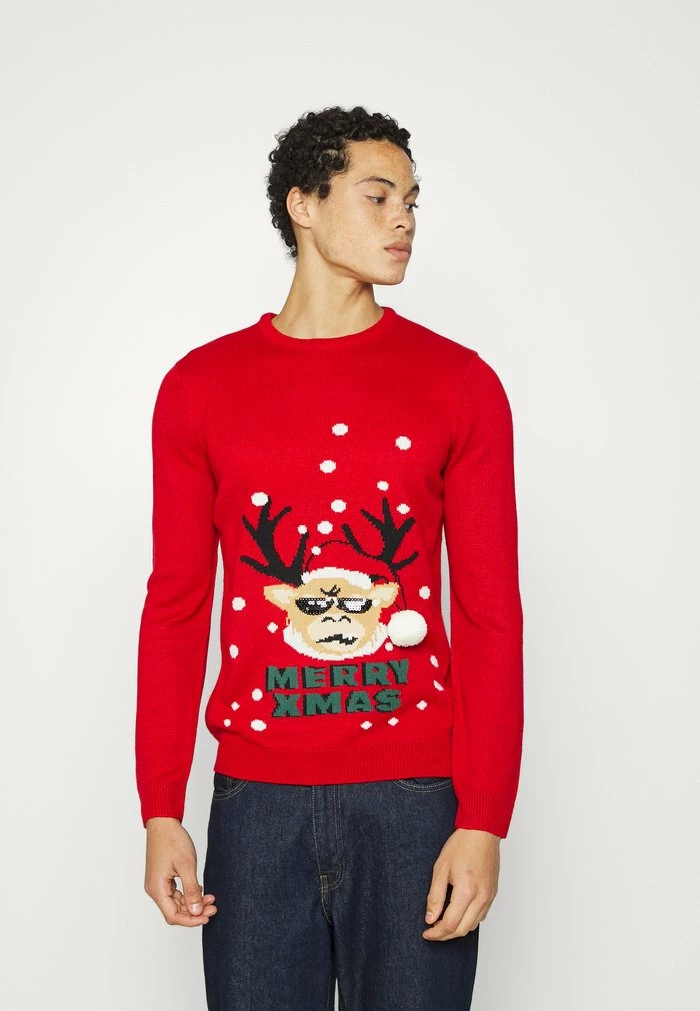 Tout neuf 💯 Only & Sons ONSX-MAS SWEET SANTER - Pullover - Pompeian Red 🎁 1 Tout neuf 💯 Only & Sons ONSX-MAS SWEET SANTER - Pullover - Pompeian Red 🎁