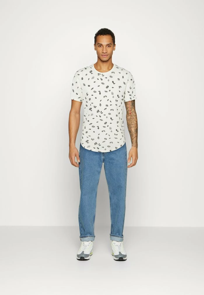 Sortie ❤️ Only & Sons ONSTIMMY LONGY TEE - T-shirt Imprimé - Star White 🧨 2 Sortie ❤️ Only & Sons ONSTIMMY LONGY TEE - T-shirt Imprimé - Star White 🧨 – Image 2