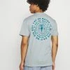 Coupon 🤩 Only & Sons ONSARNE LIFE TEE - T-shirt Imprimé - Silver Blue 🤩