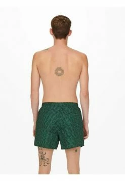 Remise 🌟 Only & Sons GEMUSTERTE - Short De Bain - Dark Green ⌛ 8 Remise 🌟 Only & Sons GEMUSTERTE - Short De Bain - Dark Green ⌛ -Boutique Only & Sons 1c979aba38b14f1e97d6a0a31abe78e8