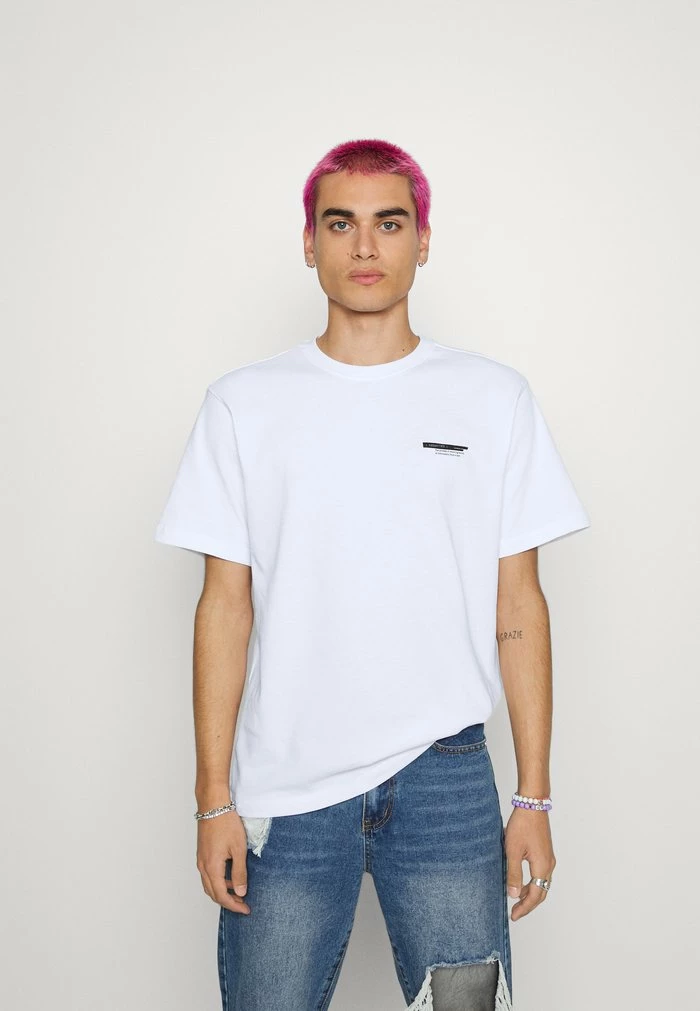 Nouveau 💯 Only & Sons ONSOSRIS LIFE REDACT TEE - T-shirt Imprimé - Bright White 💯 1 Nouveau 💯 Only & Sons ONSOSRIS LIFE REDACT TEE - T-shirt Imprimé - Bright White 💯