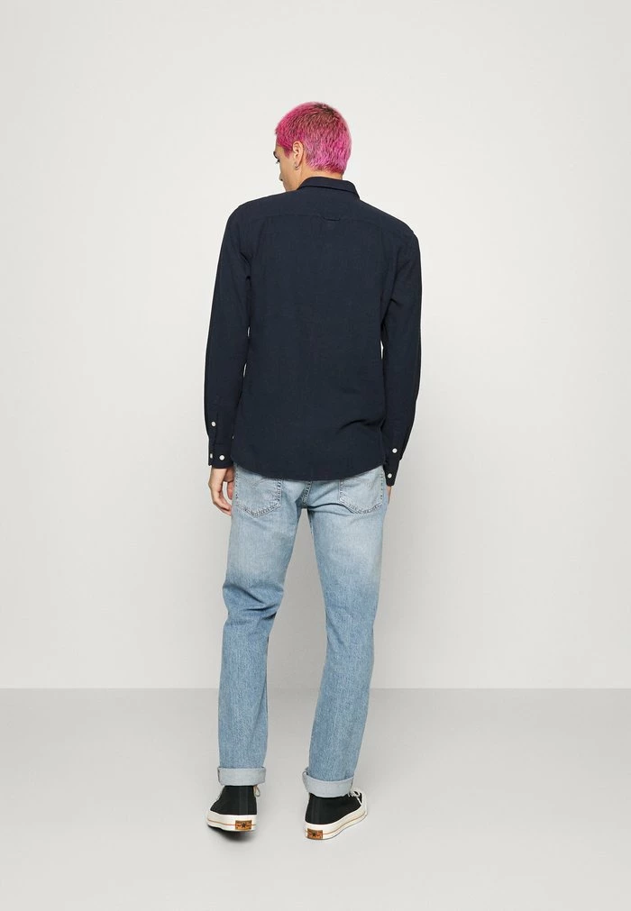 Budget 🔔 Only & Sons ONSLUCA LIFE SOLID - Chemise - Dark Navy 😍 3 Budget 🔔 Only & Sons ONSLUCA LIFE SOLID - Chemise - Dark Navy 😍 – Image 3