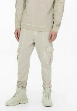 Vente flash 🌟 Only & Sons Pantalon Cargo - Silver Lining 🧨