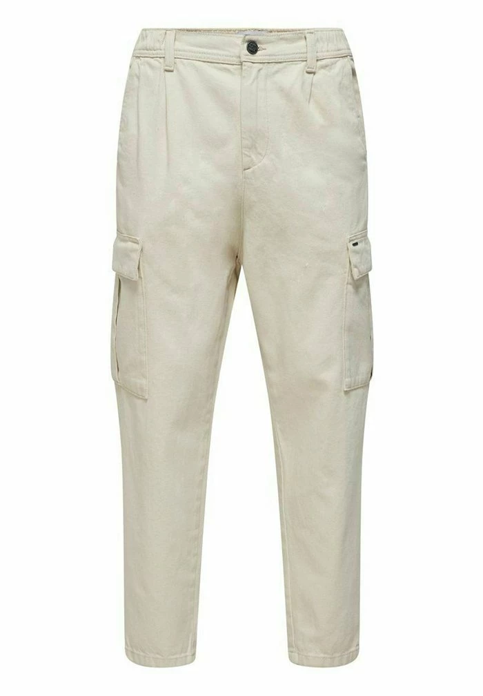 Offres 🤩 Only & Sons Pantalon Cargo - Ecru 💯 6 Offres 🤩 Only & Sons Pantalon Cargo - Ecru 💯 – Image 6