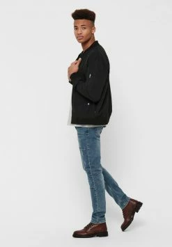Sortie 🔥 Only & Sons ONSJACK - Blouson Bomber - Black ⭐ -Boutique Only & Sons 233a04fd0452450d8c67fc8642487973