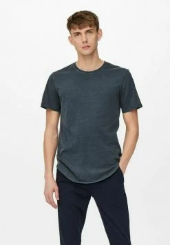 Remise 🛒 Only & Sons T-shirt Basique - Dark Navy 🎉