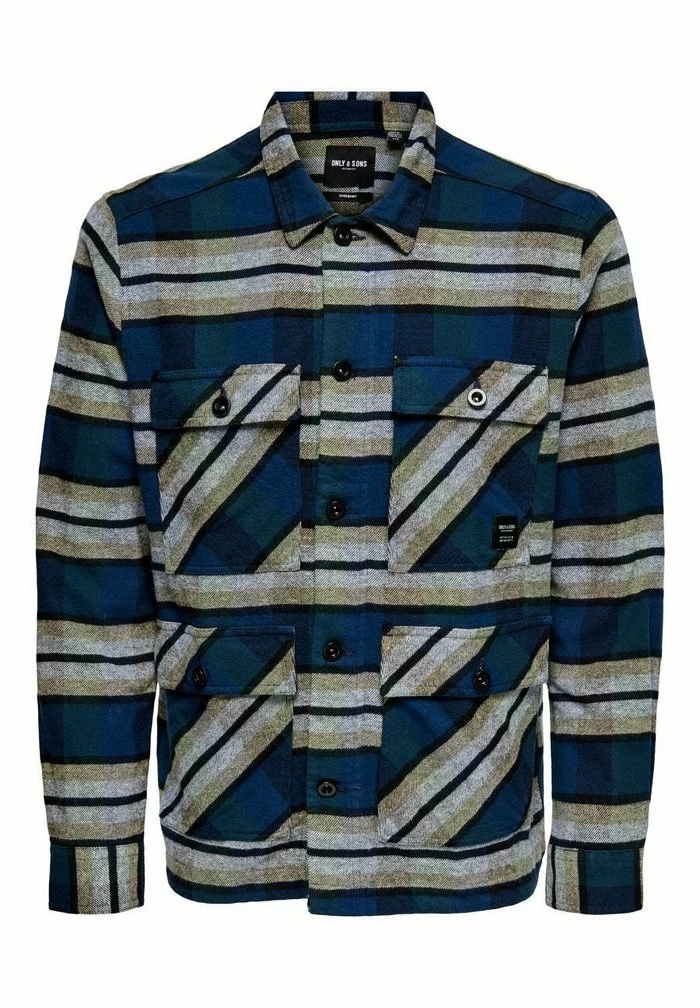 Bon marché 💯 Only & Sons Chemise -👗 Dress Blues 🌟 1 Bon marché 💯 Only & Sons Chemise -👗 Dress Blues 🌟