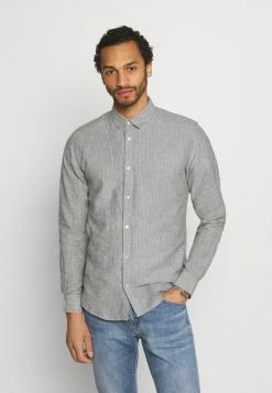 Le moins cher 🎉 Only & Sons ONSCAIDEN STRIPE - Chemise - Olive Night ⭐