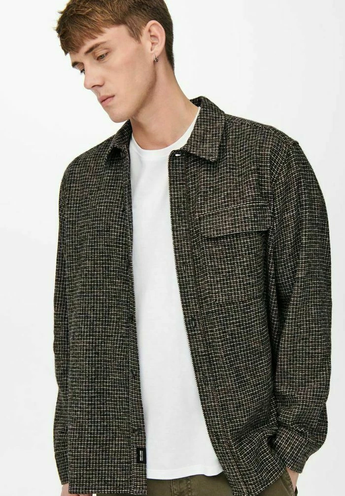 Top 10 ⭐ Only & Sons Chemise - Butterscotch 🌟 4 Top 10 ⭐ Only & Sons Chemise - Butterscotch 🌟 – Image 4