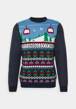 Coupon ❤️ Only & Sons CREW JAQUARD - Pullover - Larkspur 🔔 -Boutique Only & Sons 29a53d857888460bb4c41989727f90e7