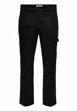 Bon marché 😍 Only & Sons WORKWEAR - Pantalon Cargo - Black 😀 -Boutique Only & Sons 29f9884897ec424c8f1552bbfa79045e