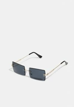 Budget 👏 Only & Sons ONSSUNGLASSES UNISEX - Lunettes De Soleil - Dark Grey/ Gold-coloured 🤩