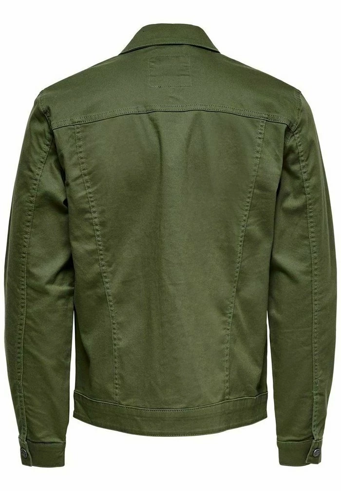 Meilleur prix 🧨 Only & Sons Veste En Jean - Olive Night 🎉 8 Meilleur prix 🧨 Only & Sons Veste En Jean - Olive Night 🎉 – Image 8