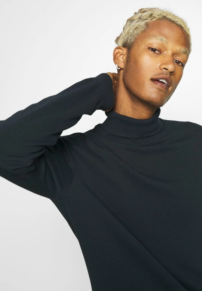De gros 🌟 Only & Sons ONSALEX ROLL NECK - Pullover - Dark Navy 💯 4 De gros 🌟 Only & Sons ONSALEX ROLL NECK - Pullover - Dark Navy 💯 – Image 4