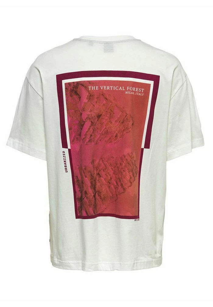 Sortie 👍 Only & Sons T-shirt Imprimé - Star White 💯 7 Sortie 👍 Only & Sons T-shirt Imprimé - Star White 💯 – Image 7