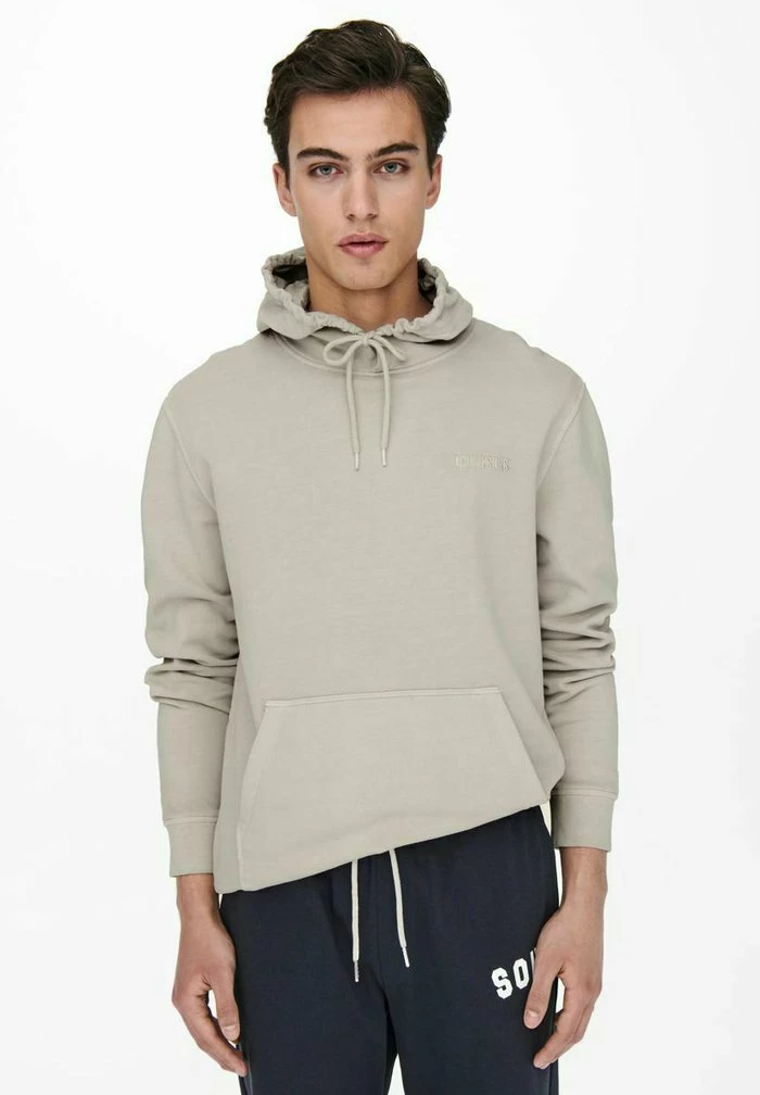 Meilleure affaire 🌟 Only & Sons Sweat à Capuche - Silver Lining 🔥 4 Meilleure affaire 🌟 Only & Sons Sweat à Capuche - Silver Lining 🔥 – Image 4