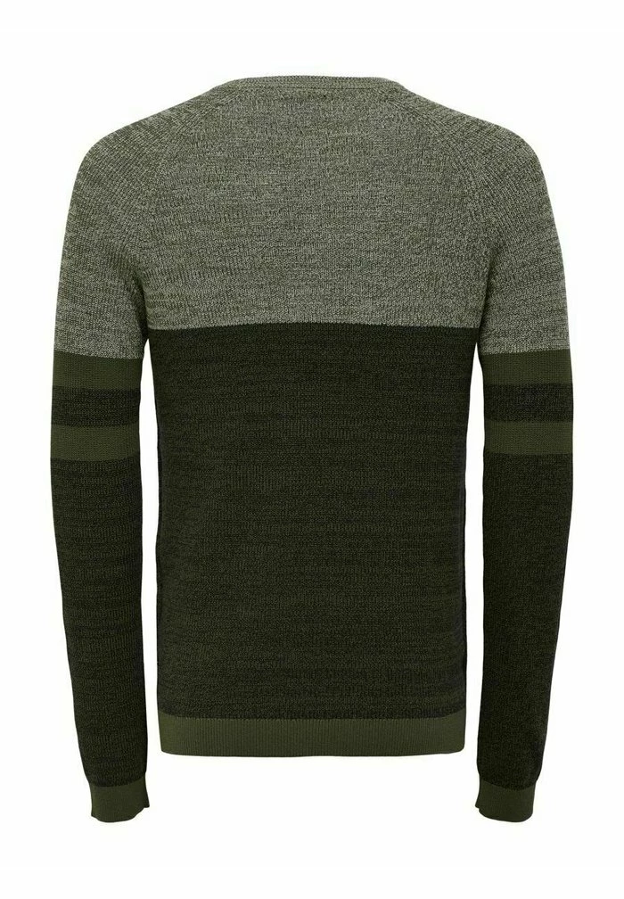 Acheter 💯 Only & Sons Pullover - Olive Night ✔️ 2 Acheter 💯 Only & Sons Pullover - Olive Night ✔️ – Image 2