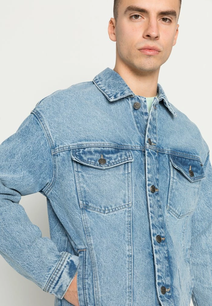 Vente flash 🔥 Only & Sons ONSRICK UNISEX - Veste En Jean - Blue Denim 🔔 5 Vente flash 🔥 Only & Sons ONSRICK UNISEX - Veste En Jean - Blue Denim 🔔 – Image 5