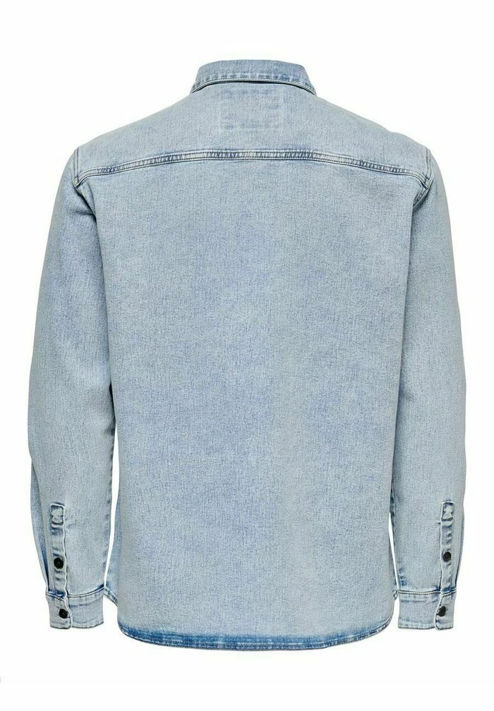 Tout neuf 😍 Only & Sons Chemise - Blue Denim 🔔 2 Tout neuf 😍 Only & Sons Chemise - Blue Denim 🔔 – Image 2