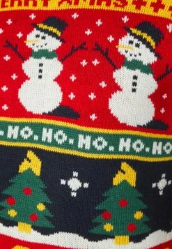 Budget ❤️ Only & Sons ONSX-MAS MULTI JAQUARD - Pullover - Pompeian Red 👍 -Boutique Only & Sons 304a4003a579447b98653de674b375e8