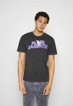 Vente flash 🎁 Only & Sons ONSBLACK SABBATH LIFE - T-shirt Imprimé - Licorice 🎁