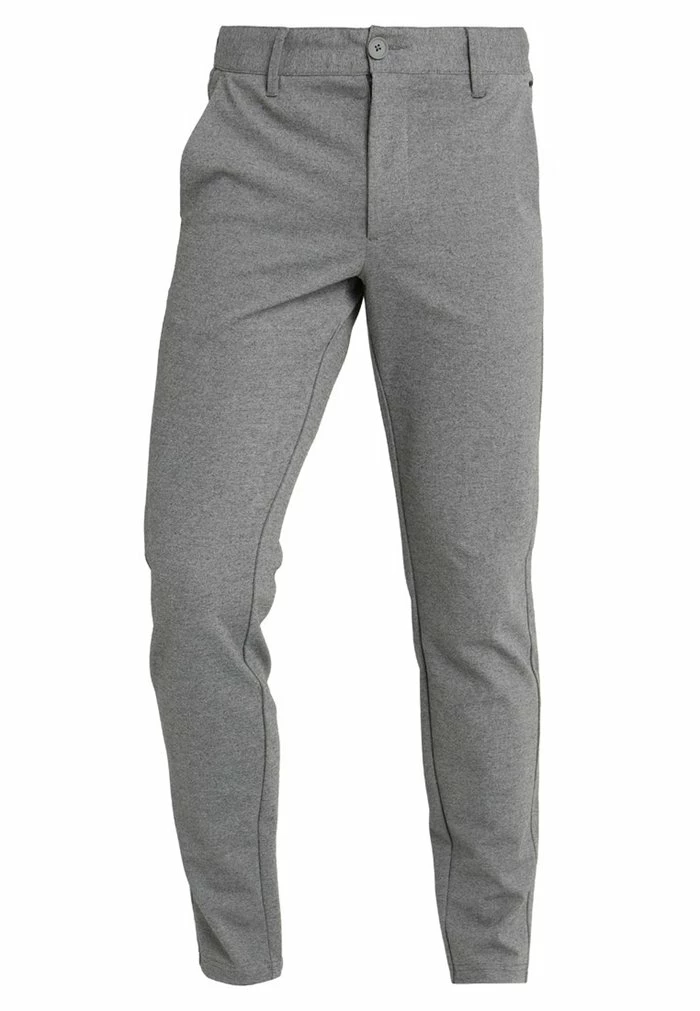 Budget 🌟 Only & Sons ONSMARK PANT - Pantalon Classique - Medium Grey Melange 😍 4 Budget 🌟 Only & Sons ONSMARK PANT - Pantalon Classique - Medium Grey Melange 😍 – Image 4